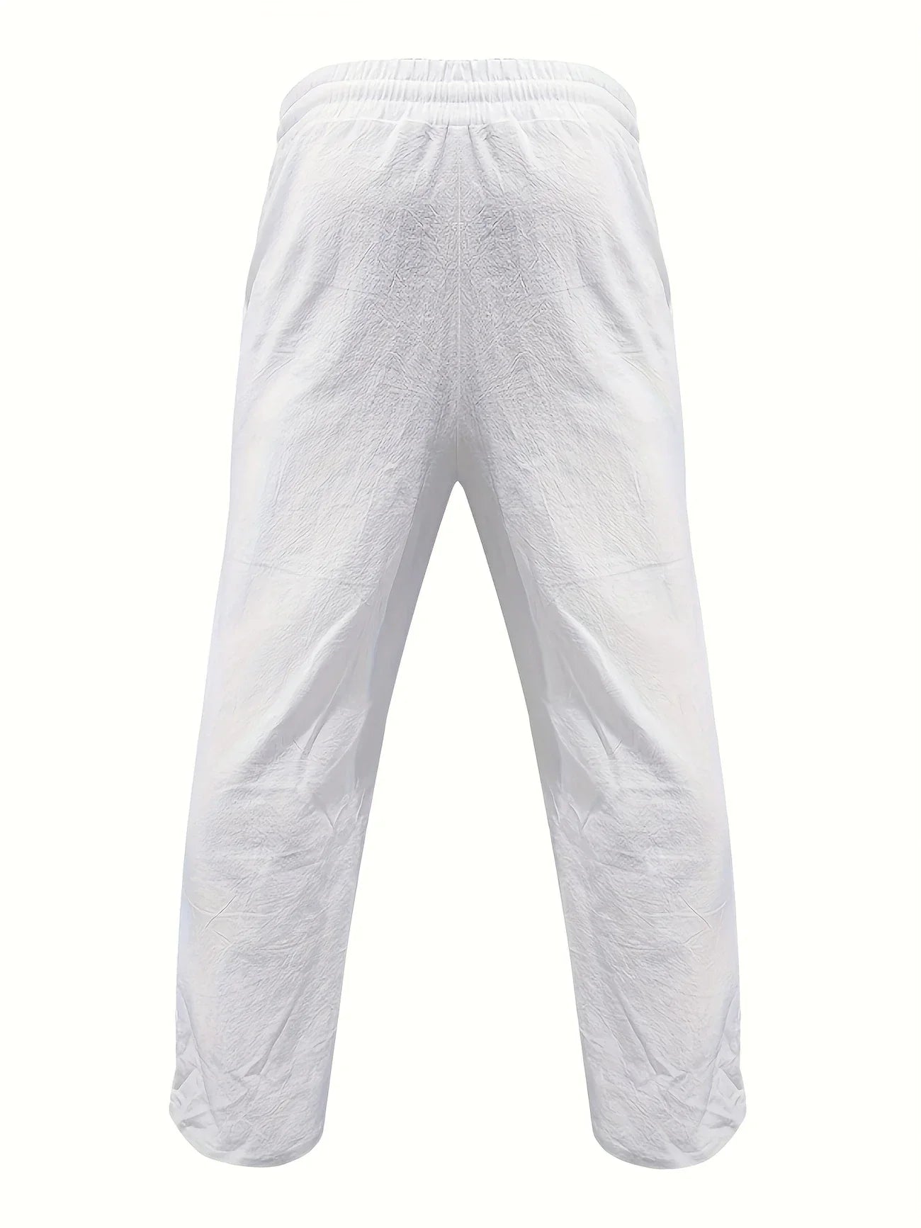 Beslan - Elegante Pantalone A Gamba Dritta Con Bottoni Dorati