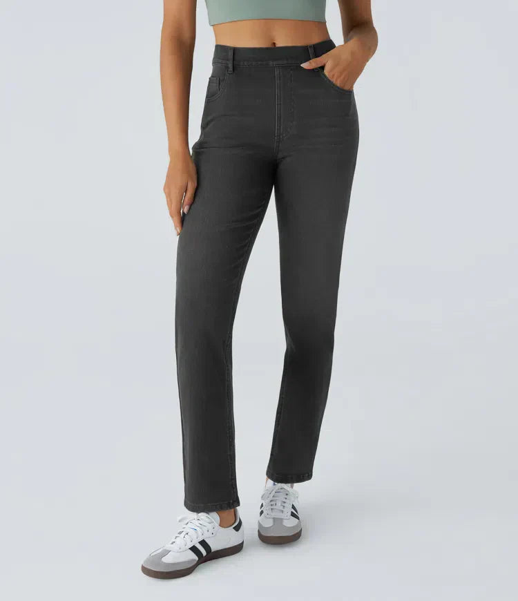 Lotte | Pantaloni elasticizzati e confortevoli a vita alta