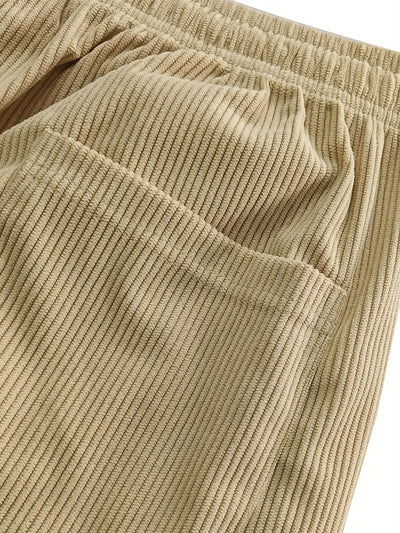 Asher - Pantaloni Gamba Dritta Con Coulisse Vita