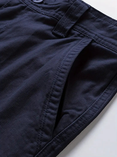Mauro - Pantaloncini Eleganti Con Tasche Multipli