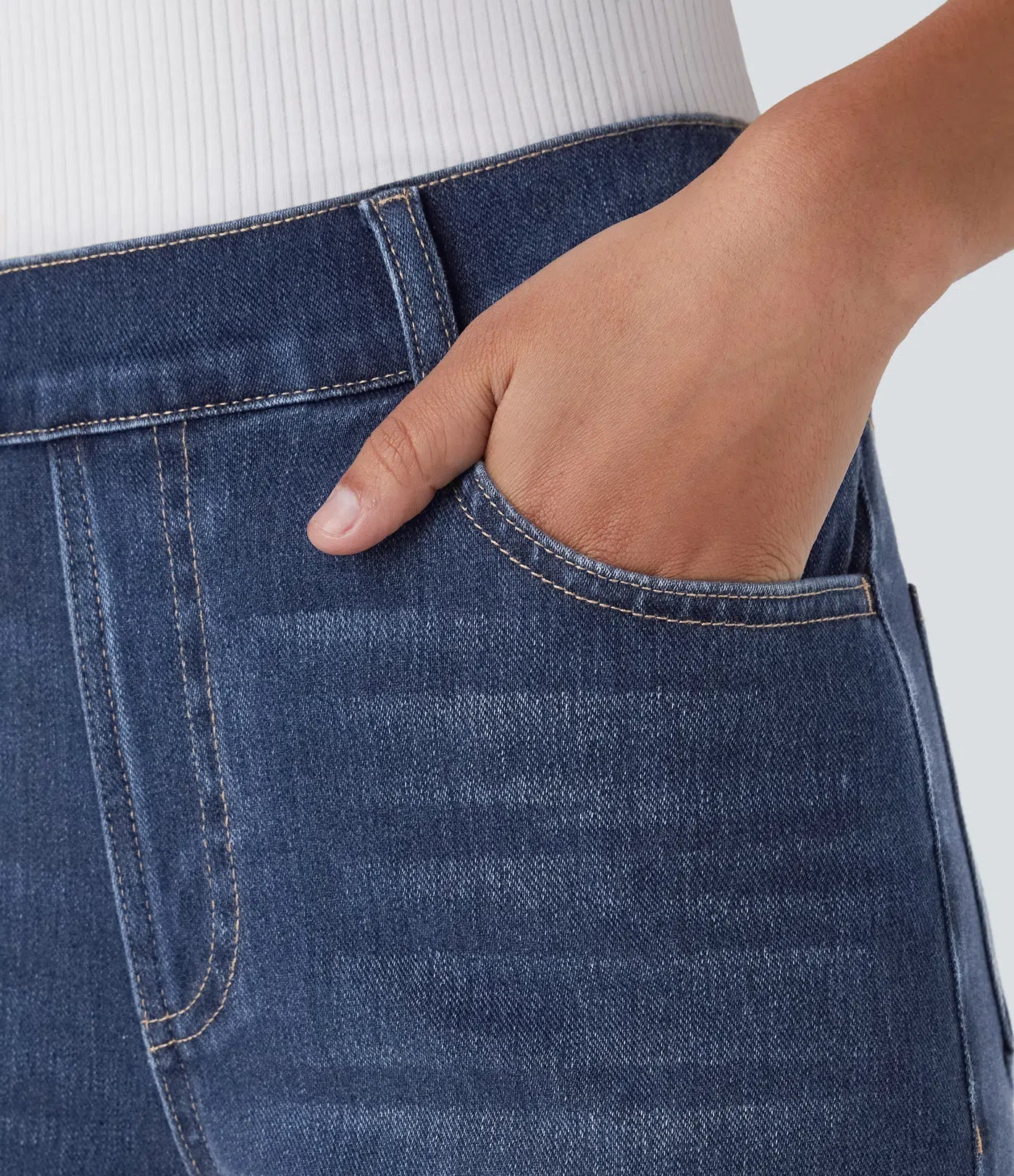 Lotte | Pantaloni elasticizzati e confortevoli a vita alta