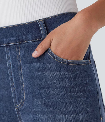 Lotte | Pantaloni elasticizzati e confortevoli a vita alta