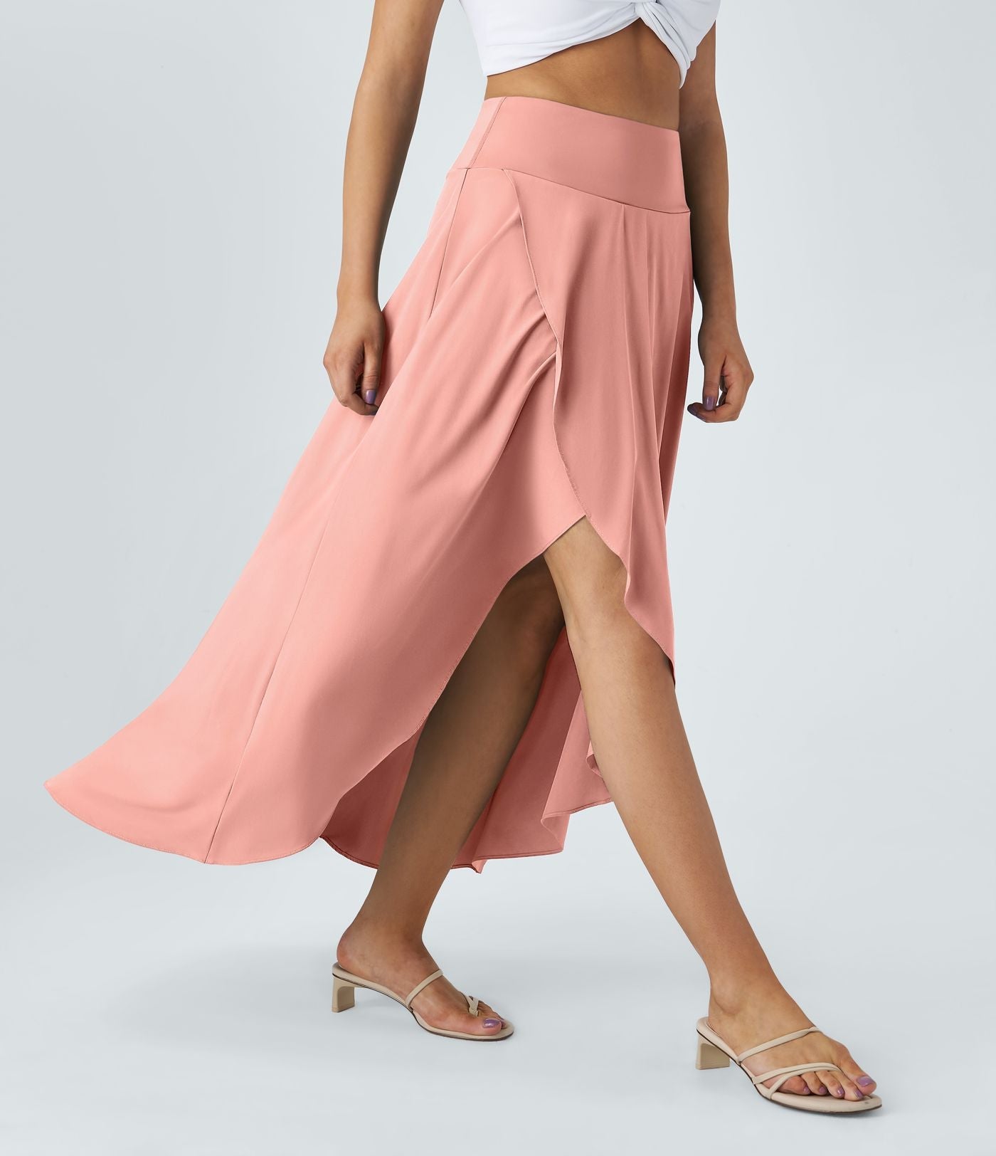 Arvenza™ | Gonna Maxi Con Spacco e Confortevole