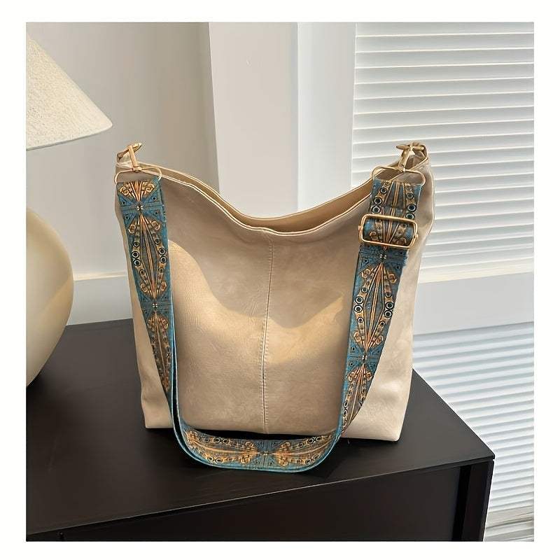 Mirelda - Borsa a Tracolla Casuale Con Tracolla Larga