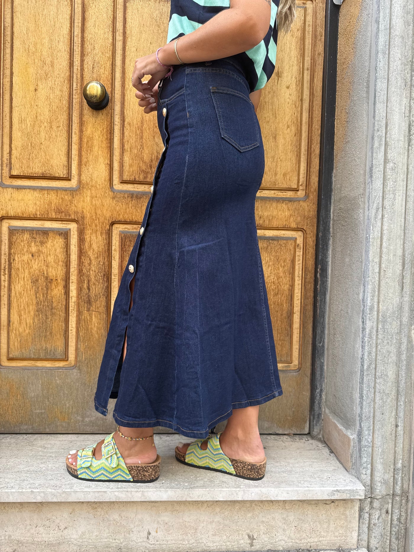 GONNA LONGUETTE JEANS