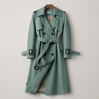 Heidi | Cappotto Trench Classico Donna | Funzionale e Stile