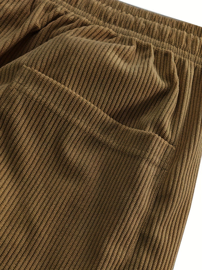 Asher - Pantaloni Gamba Dritta Con Coulisse Vita