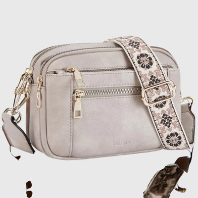 Sharena - Borsa a Tracolla Con Cinturino Floreale