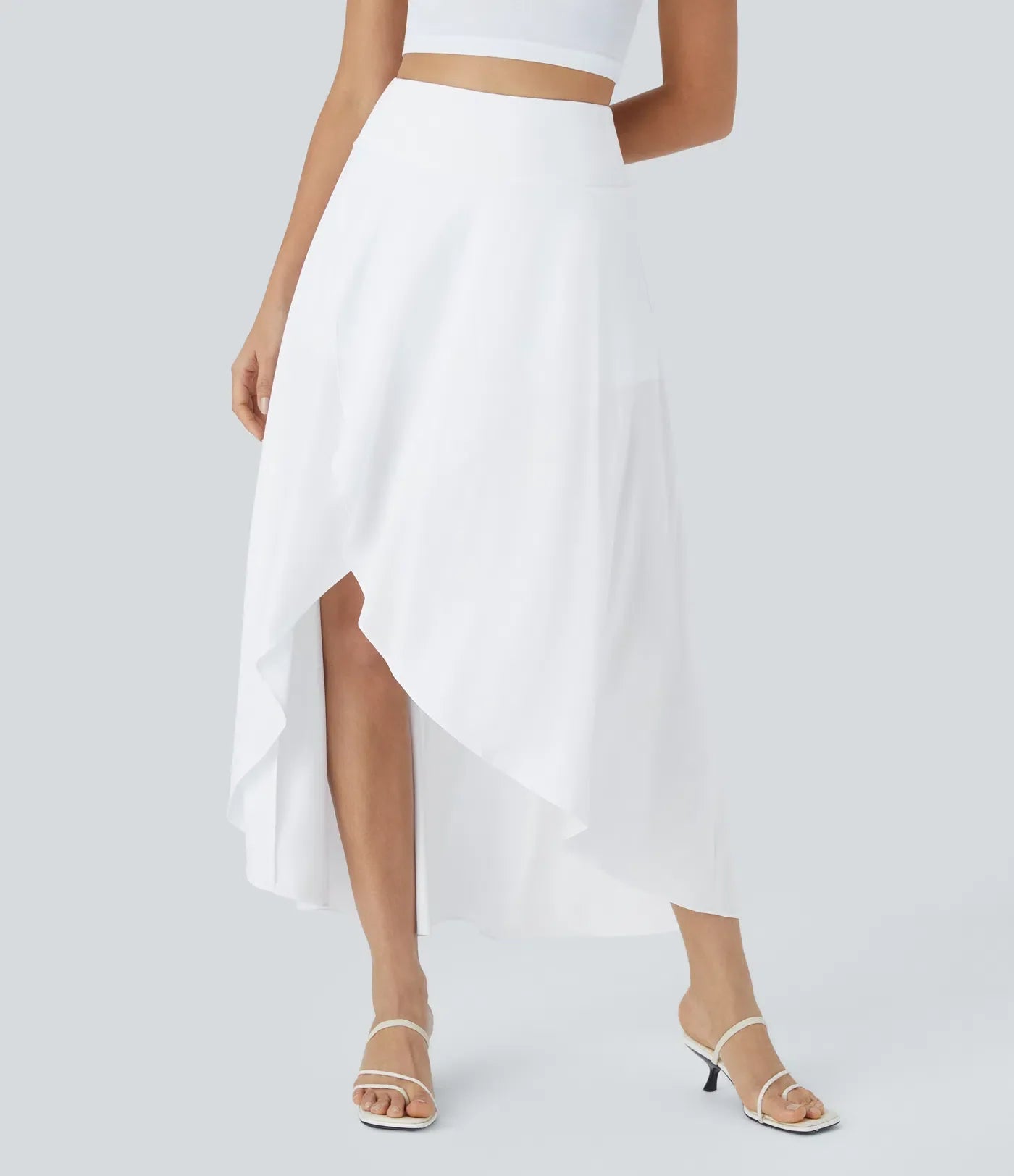 Arvenza™ | Gonna Maxi Con Spacco e Confortevole