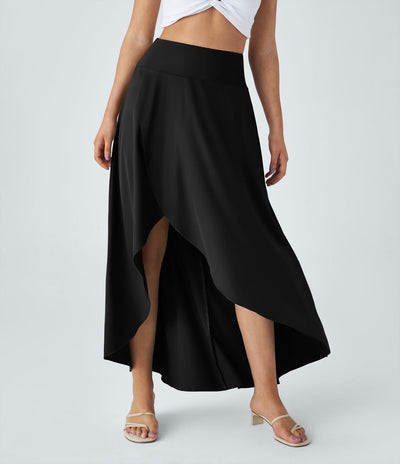 Arvenza™ | Gonna Maxi Con Spacco e Confortevole