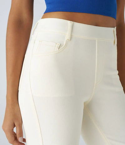 Lotte | Pantaloni elasticizzati e confortevoli a vita alta