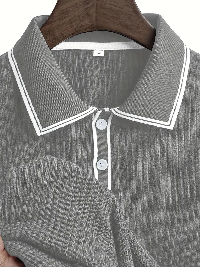Orestis - Elegante Polo A Maniche Corte