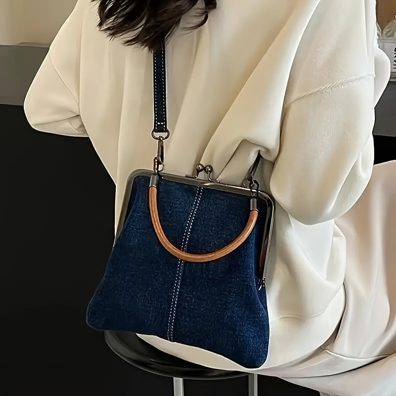 Rachil - Borsa a Tracolla In Denim