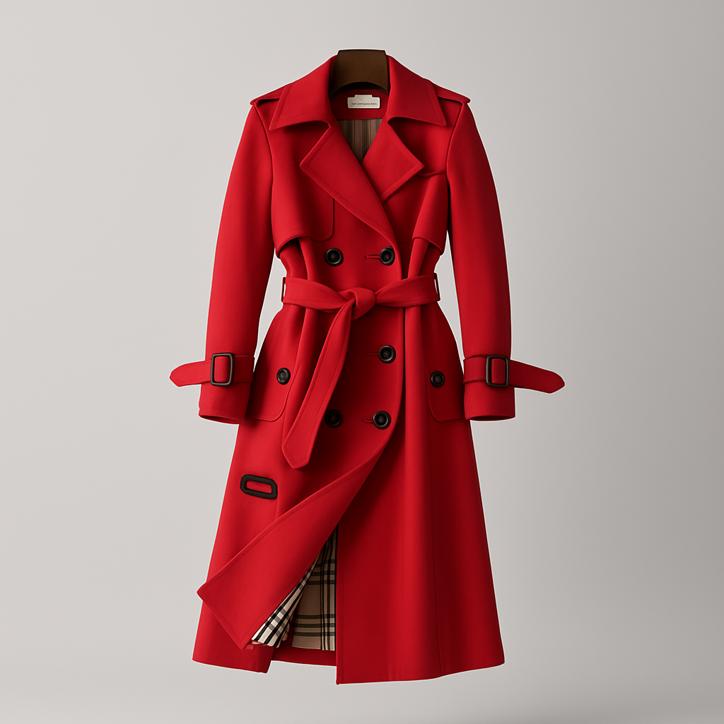Heidi | Cappotto Trench Classico Donna | Funzionale e Stile