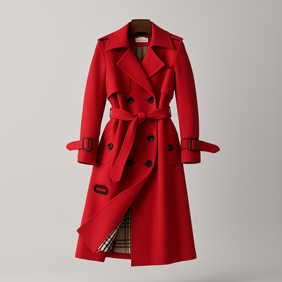 Heidi | Cappotto Trench Classico Donna | Funzionale e Stile
