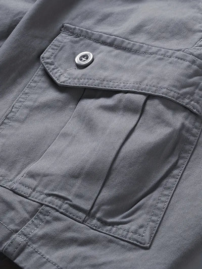 Mauro - Pantaloncini Eleganti Con Tasche Multipli