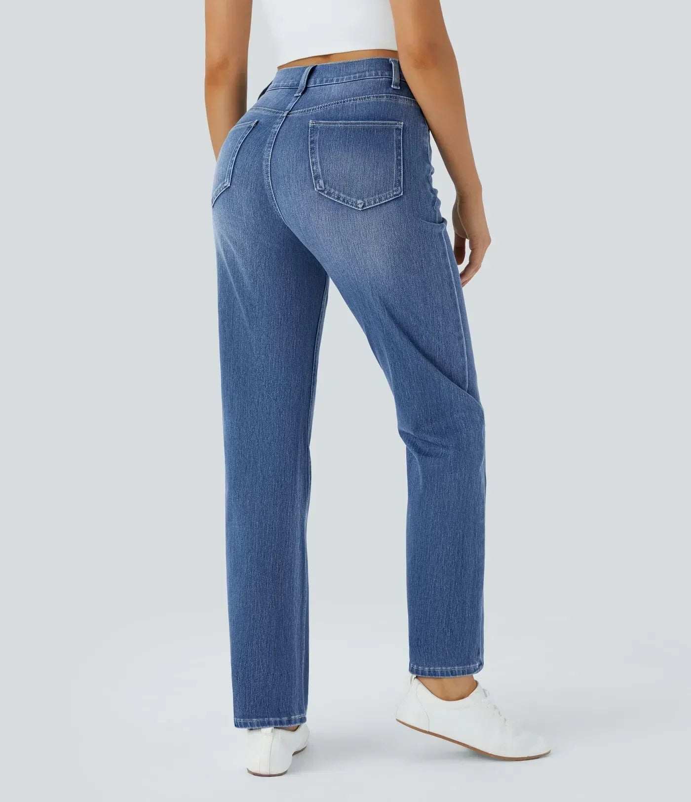 Lotte | Pantaloni elasticizzati e confortevoli a vita alta