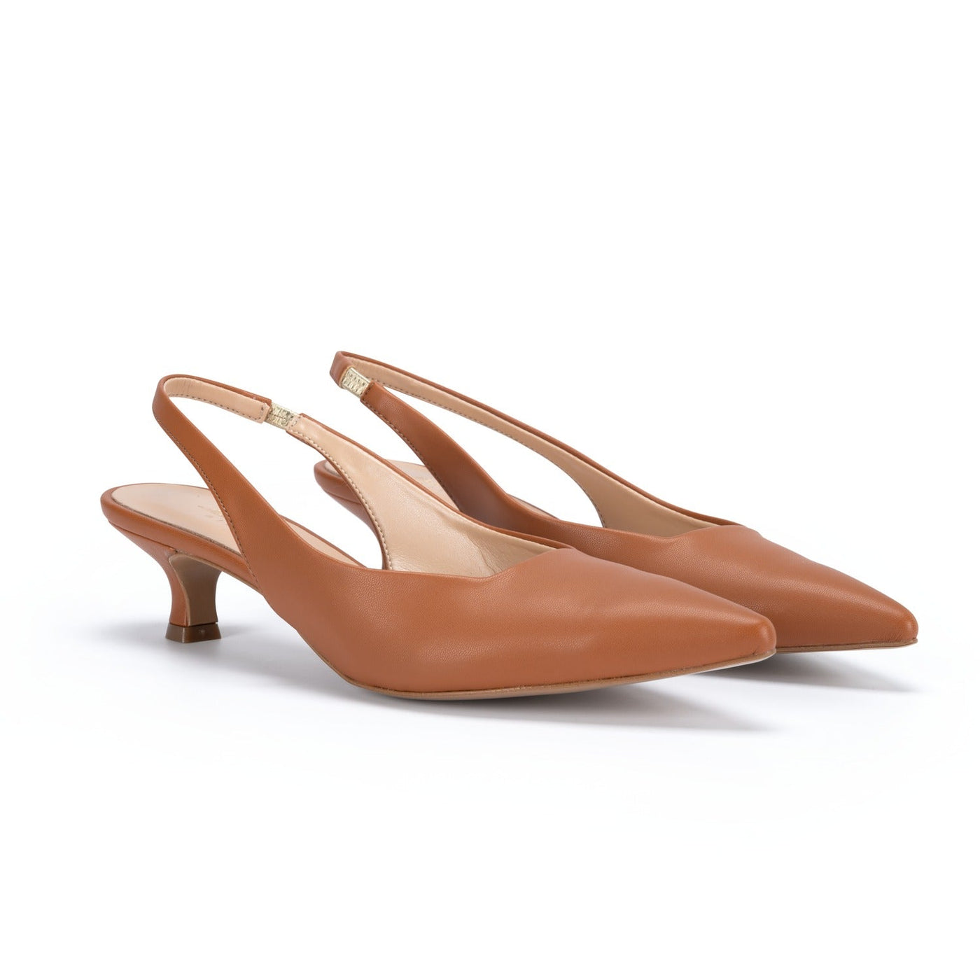 Scarpe con Tacco Basso Cuoio Stilovera™