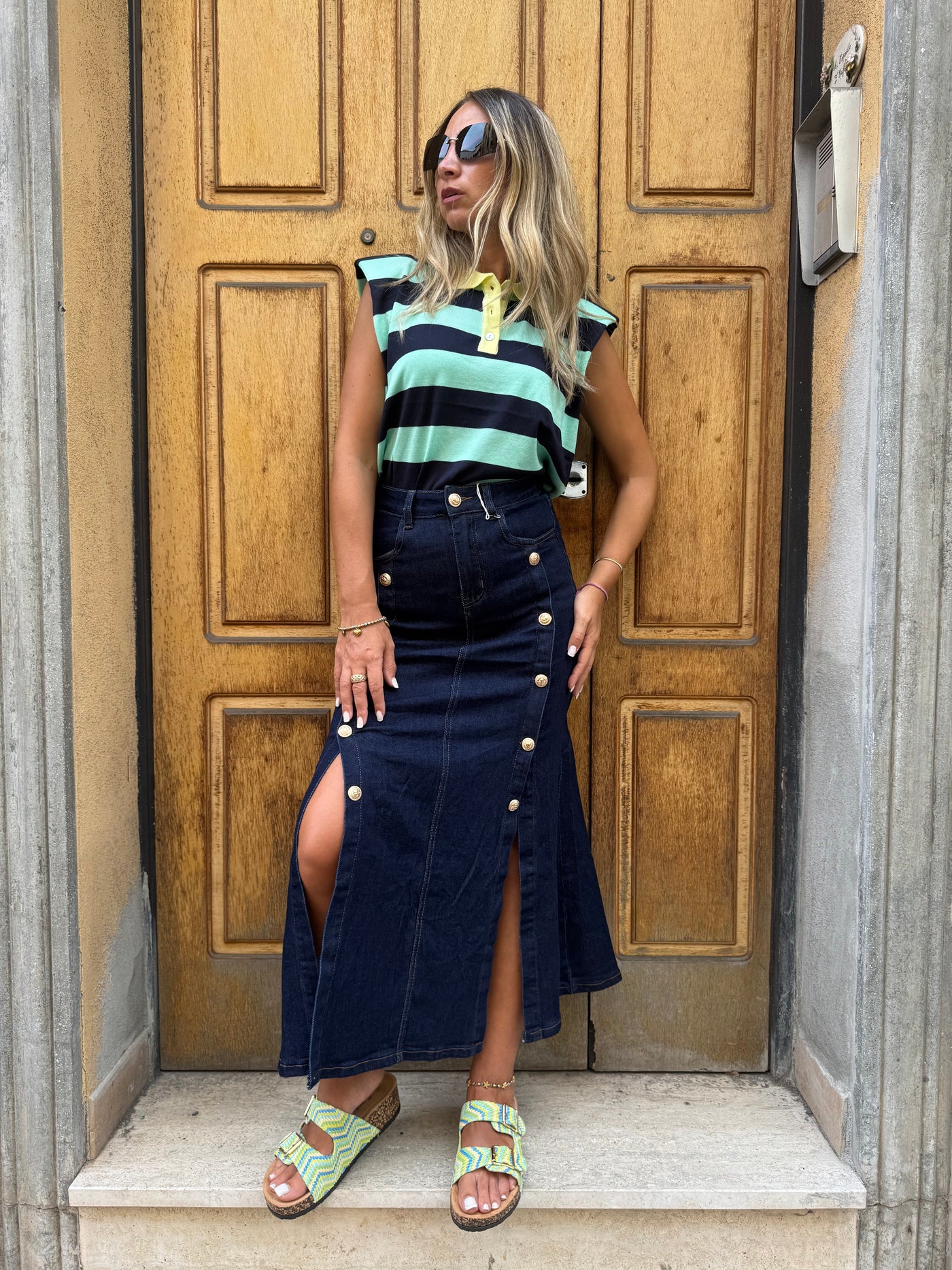 GONNA LONGUETTE JEANS