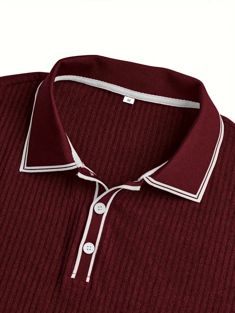 Orestis - Elegante Polo A Maniche Corte