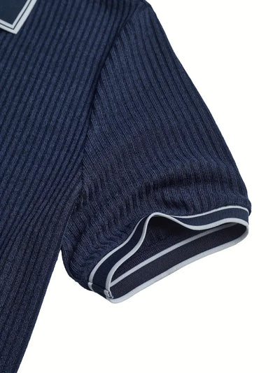 Orestis - Elegante Polo A Maniche Corte