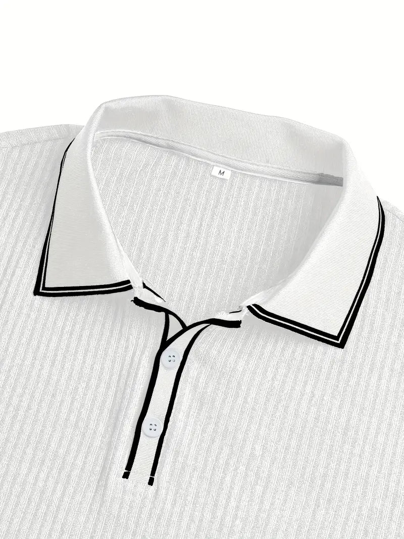Orestis - Elegante Polo A Maniche Corte