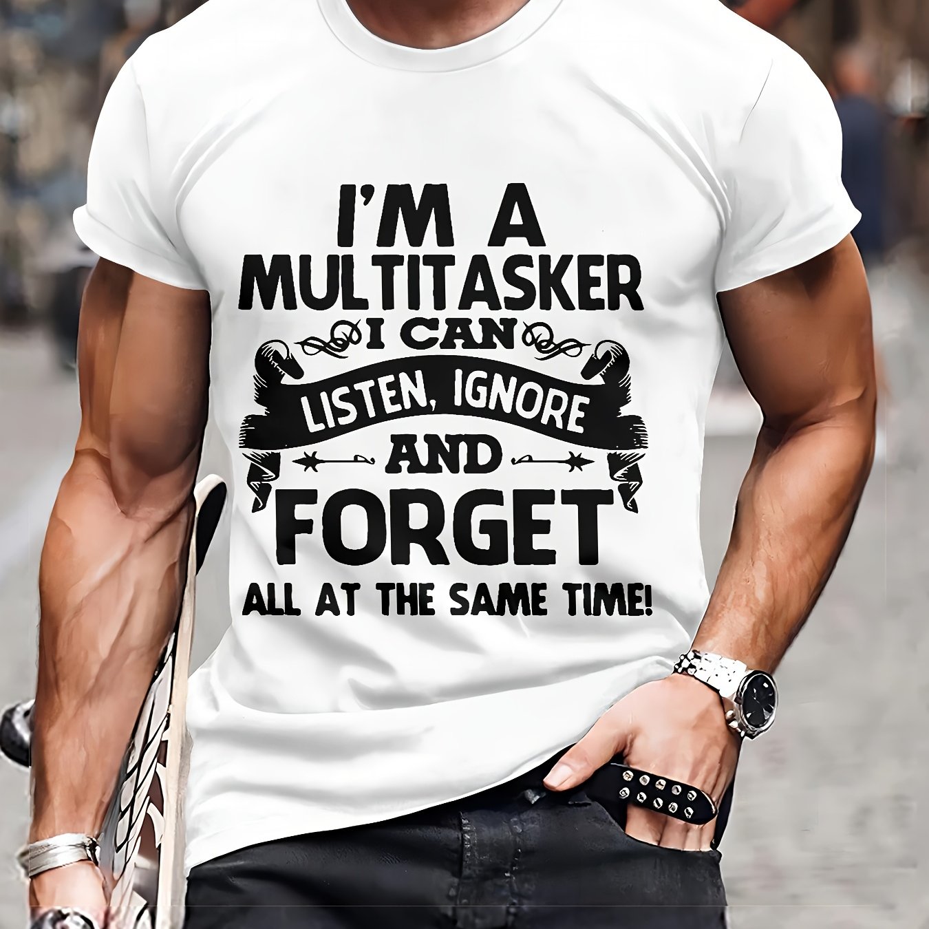 Multitasker – Maglietta a Maniche Corte