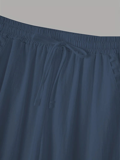 Tracey - Contrasto Trim Cropped Pantaloni