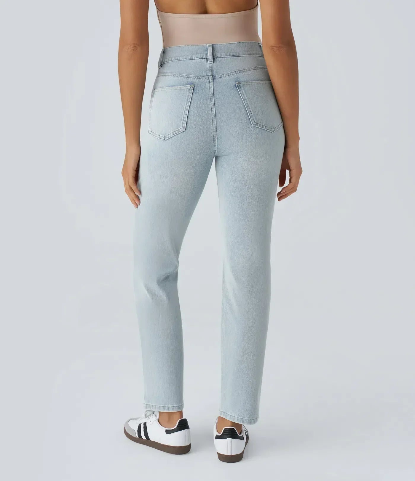 Lotte | Pantaloni elasticizzati e confortevoli a vita alta