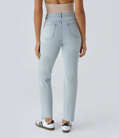 Lotte | Pantaloni elasticizzati e confortevoli a vita alta