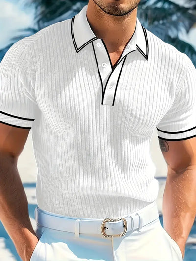 Orestis - Elegante Polo A Maniche Corte