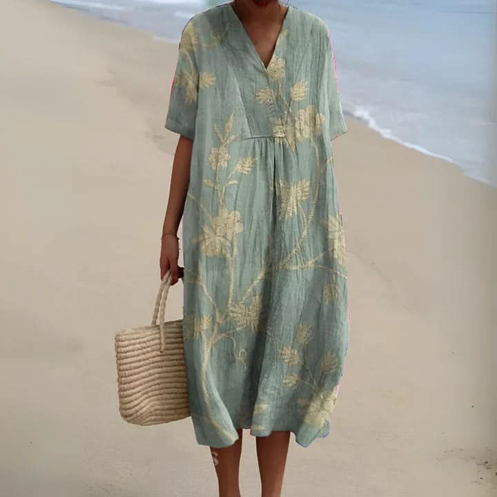 Lina – Abito Boho con Libertà Naturale
