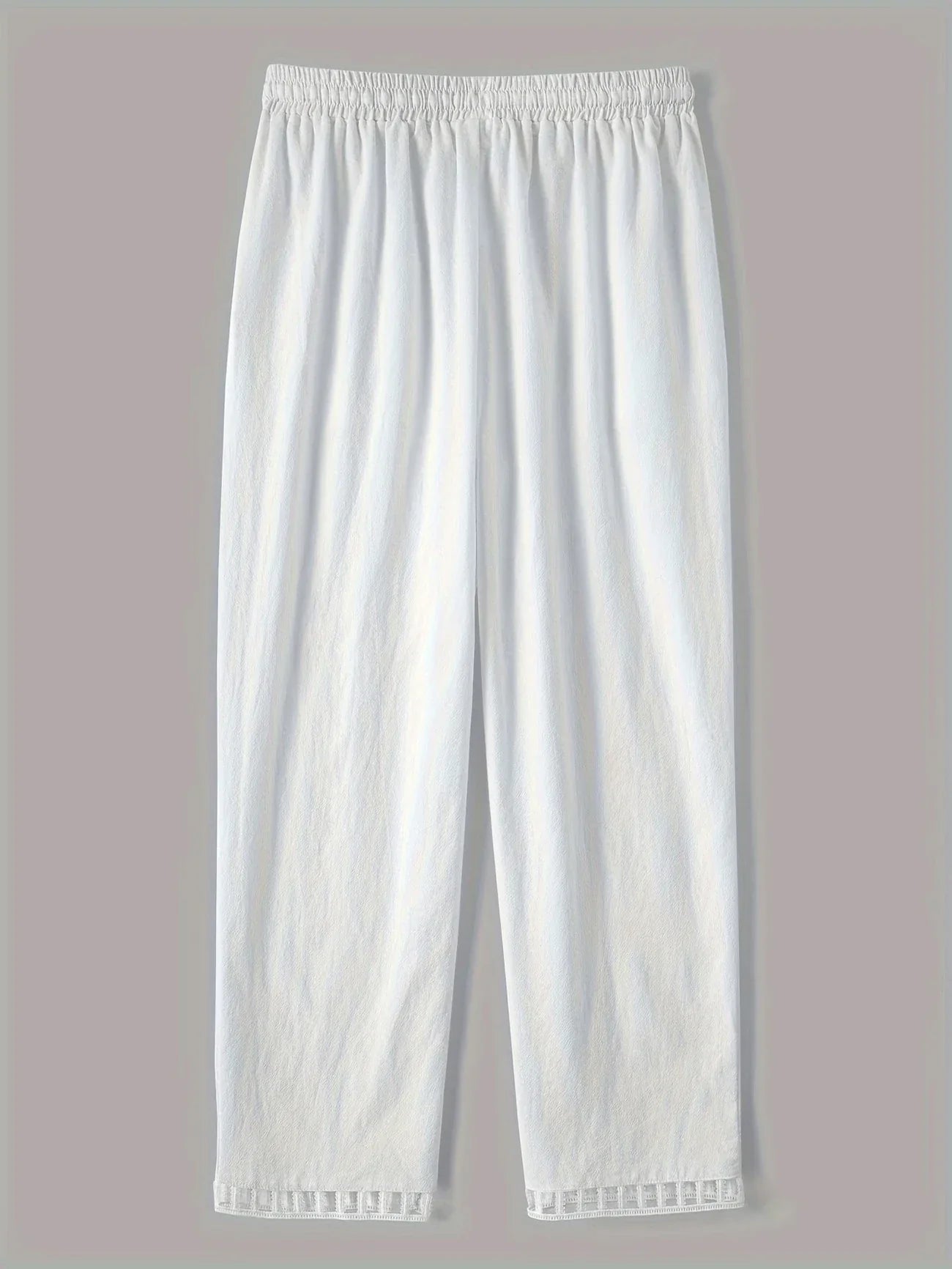 Tracey - Contrasto Trim Cropped Pantaloni