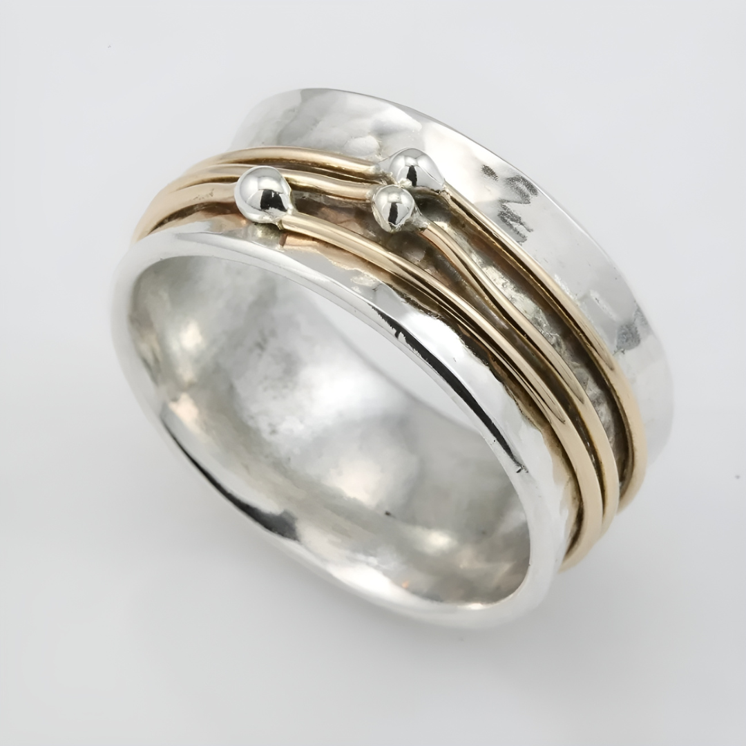 Nada - Anello Vintage Placcato Oro