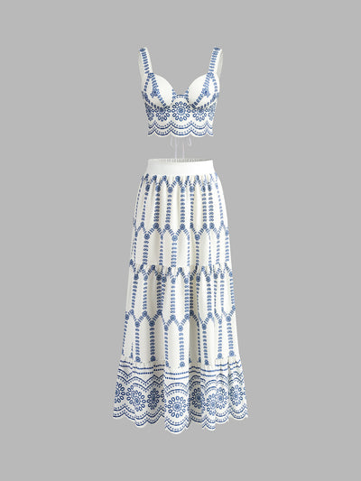 Veyda - Elegante completo due pezzi casual