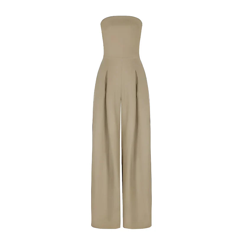 Clarissa™ | Elegante Tuta Senza Spalline