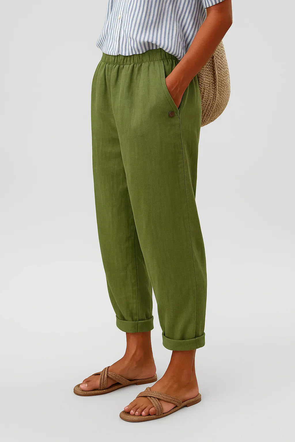 Rora - Pantaloni Casual Eleganti