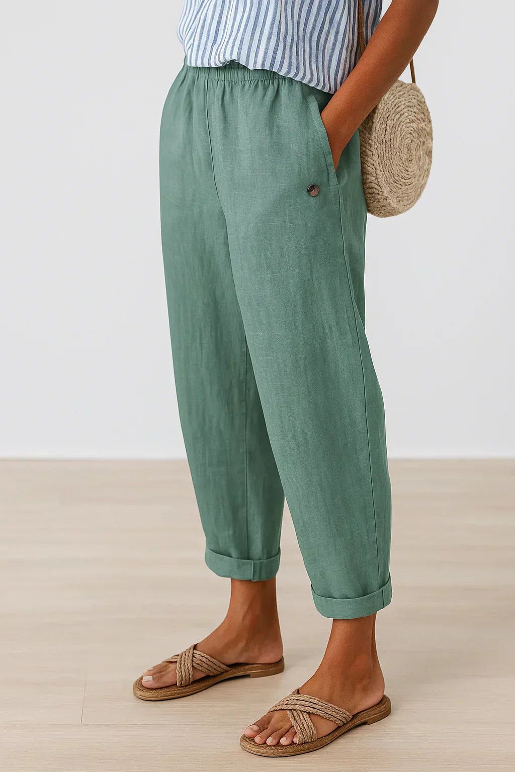 Rora - Pantaloni Casual Eleganti