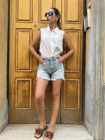 PANTALONCINO LAVAGGIO CHIARO