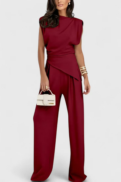 Junia - Elegante completo casual a due pezzi