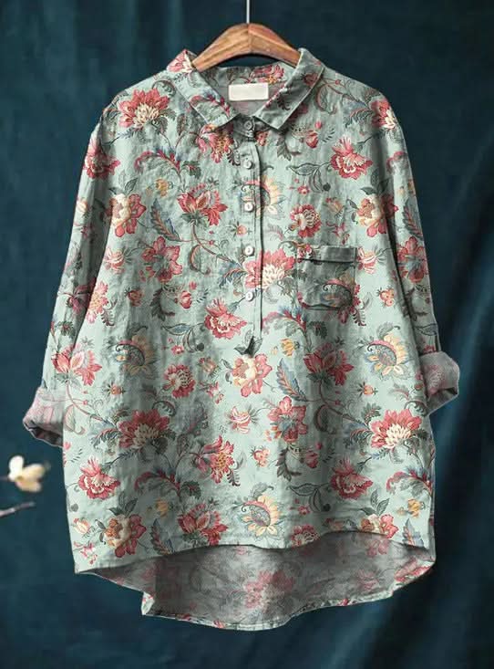 Elena – Camicia a Fiori