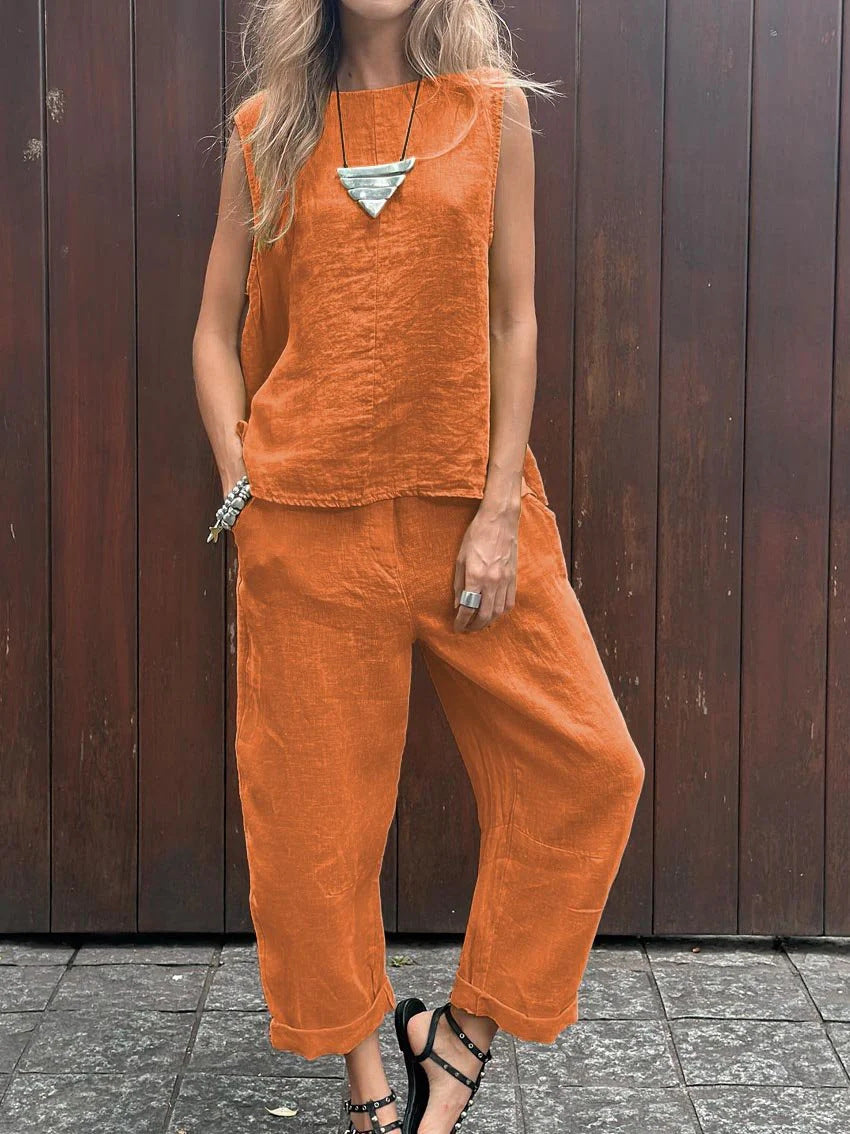 Vela - Elegante completo casual a due pezzi