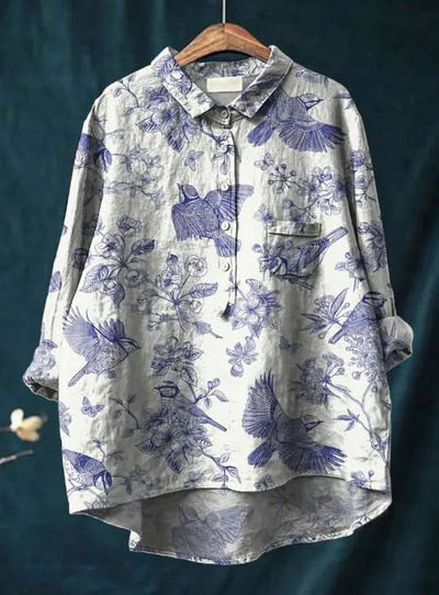 Elena – Camicia a Fiori