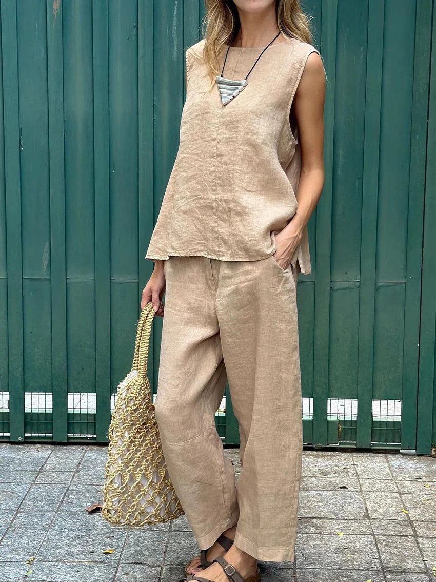 Vela - Elegante completo casual a due pezzi