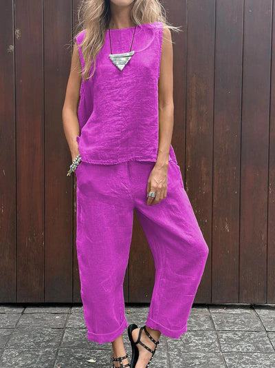Vela - Elegante completo casual a due pezzi
