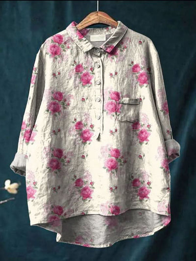 Elena – Camicia a Fiori
