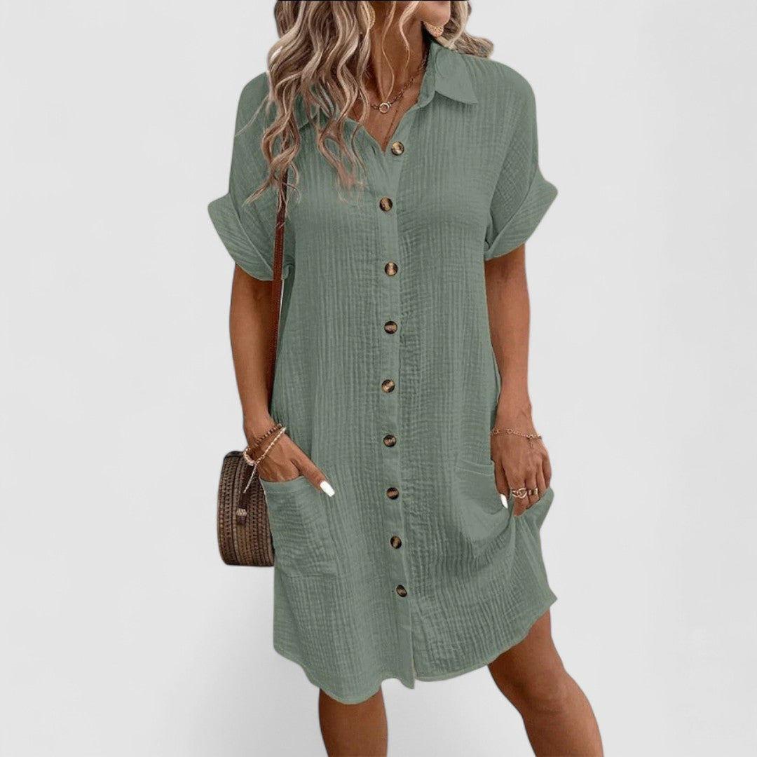 Viverno™ | Abito Camicia Estivo