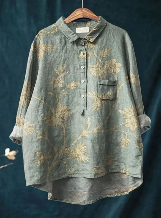 Elena – Camicia a Fiori