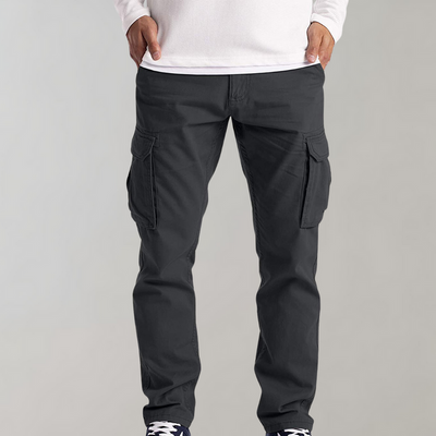 Hansjörg - Pantaloni Cargo Leggeri Con Tasche