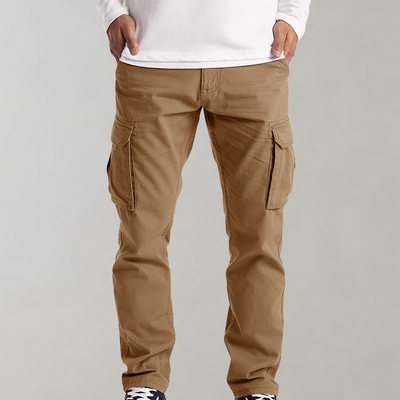 Hansjörg - Pantaloni Cargo Leggeri Con Tasche